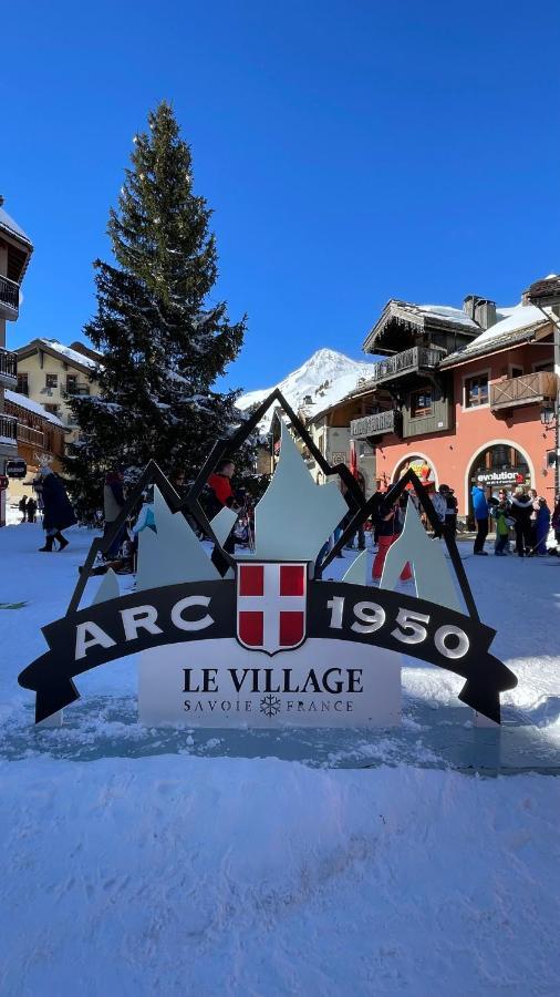 Arc 1950 - Appt 2CH - 6 pers - Rés 5* luxe - Piscine, sauna, hamman, jacuzzi - Classé 5 cristaux Paradiski Les Arcs  Esterno foto